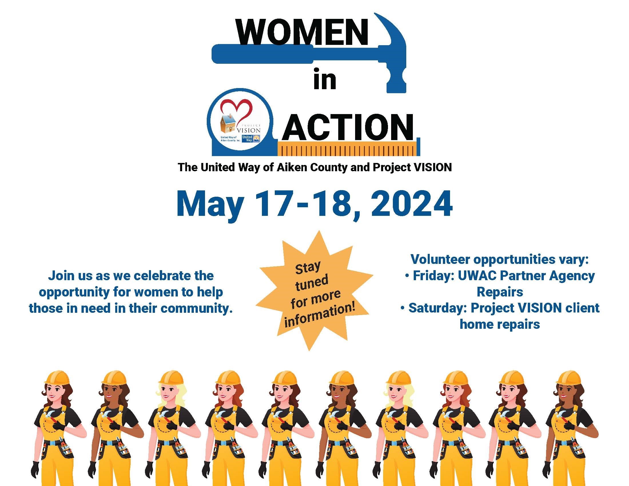 Women in Action Poster