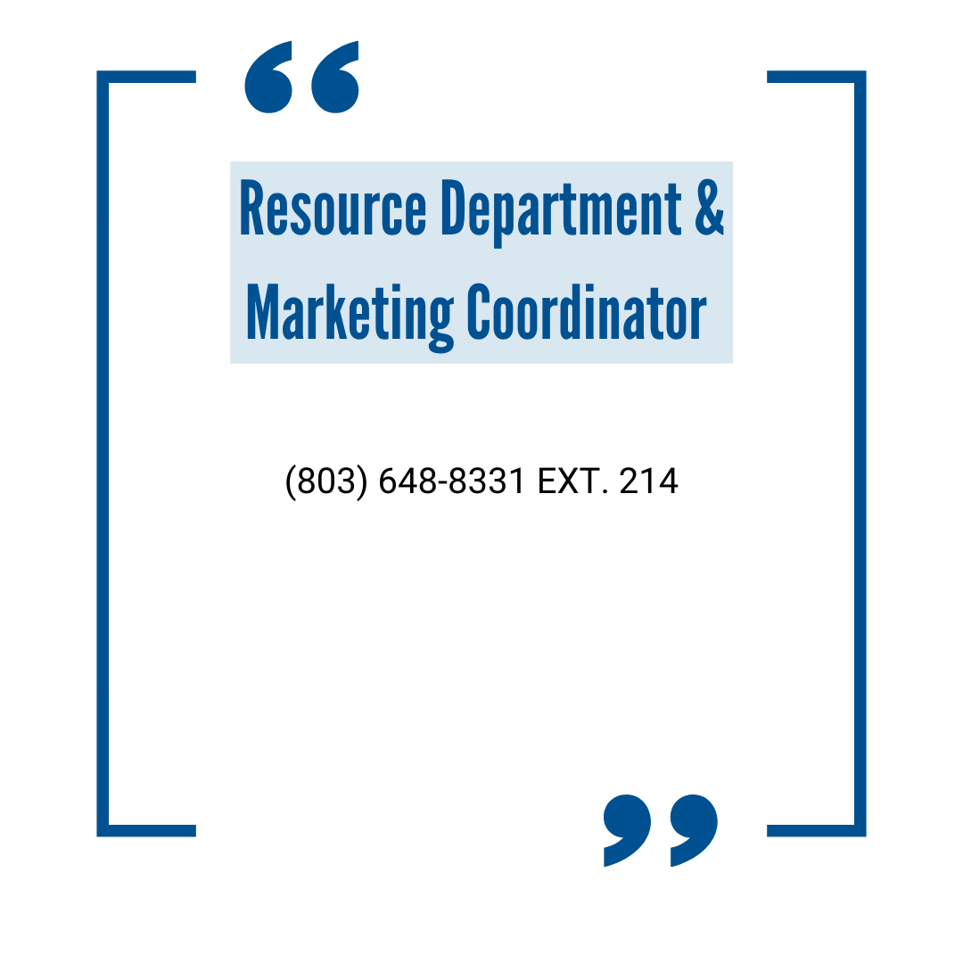 Resource Department and Marketing Coordinator 