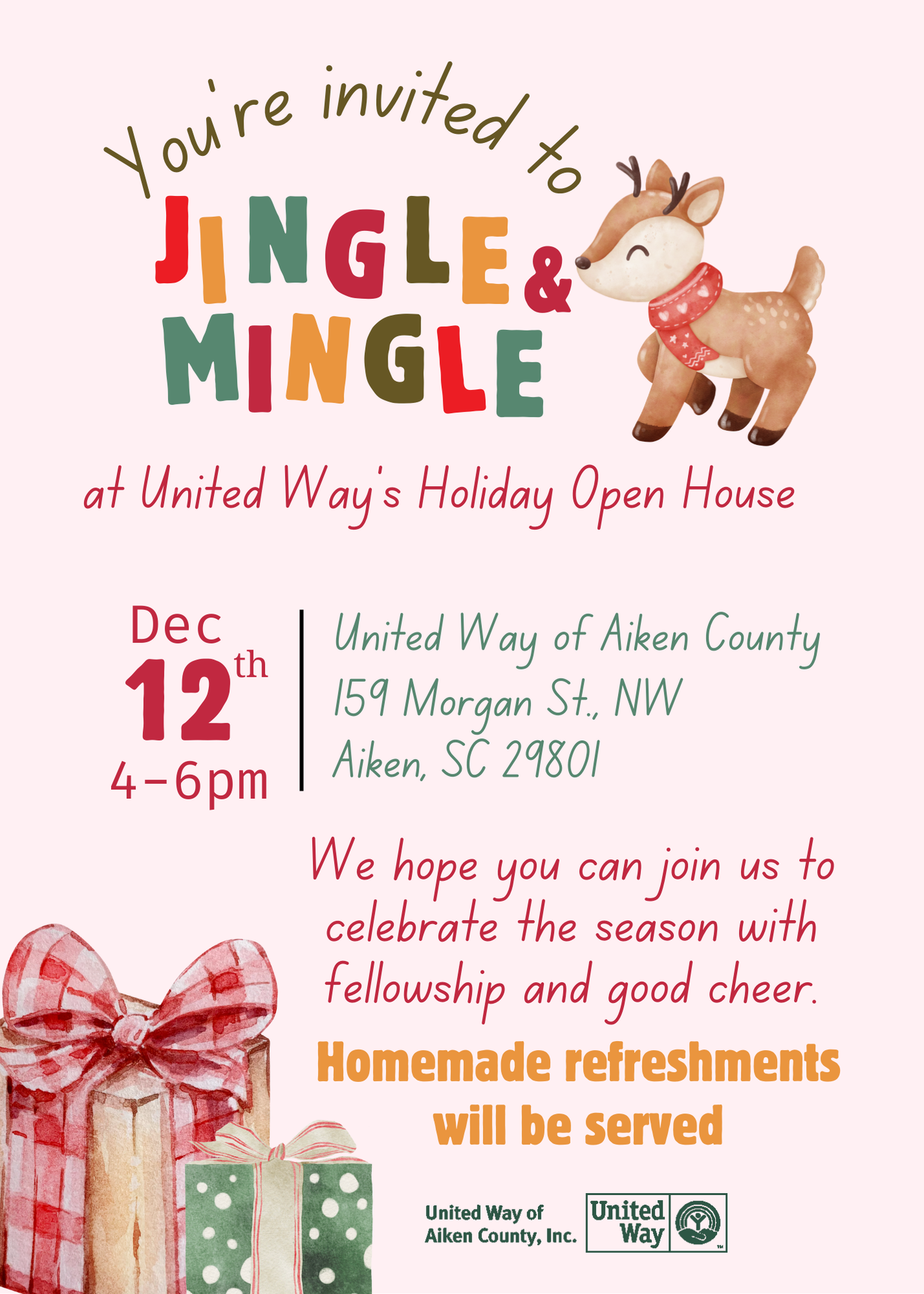 Holiday Open House Invitation