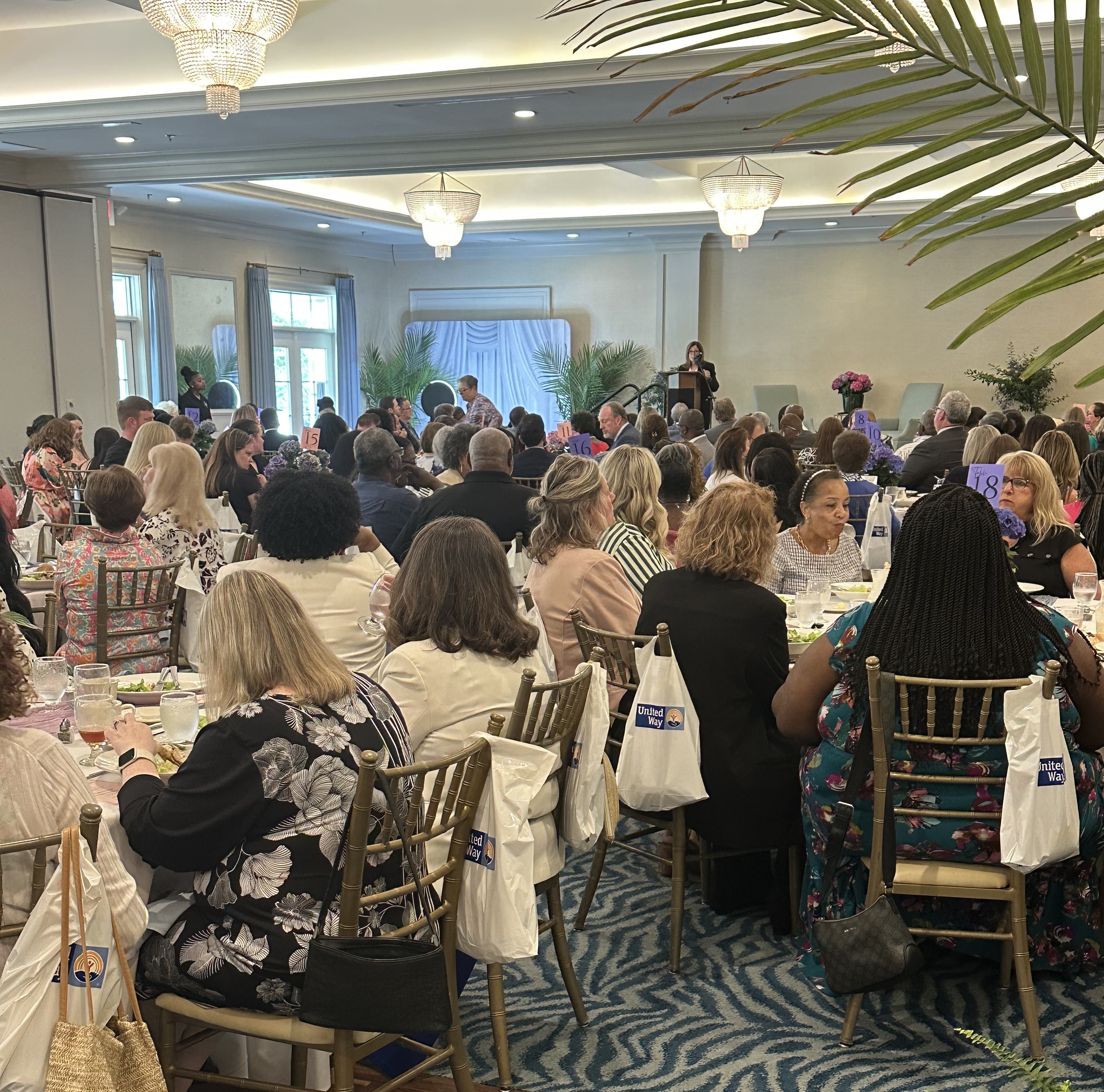 Women United Awards Lunch Room