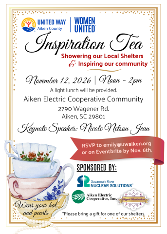 Women United Tea Invitation 26
